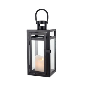 OEM Manufacturer Indoor Outdoor Metal <b>Lantern</b> <b>Candle</b> Holder With Strong Handle For Garden Balcony And Home Decor - Product Image 5