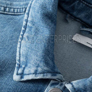 Veste en jean pour homme, coupe slim, fabriquée professionnellement, pour l'hiver, usage décontracté en extérieur, 100% coton respirant, avec logo personnalisé - Product Image 6