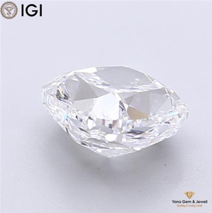 Diamante Cultivado en Laboratorio CVD con Certificado IGI, Color E, Claridad VVS1, 1.50 Quilates, Corte Cuadrado Cojín, para Colección de Anillos Modernos - Product Image 4