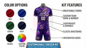 Uniformes de Fútbol de Marca Privada, Conjuntos Personalizados de Camisetas y Pantalones Cortos, Fabricación por Contrato para Marcas Deportivas Internacionales - Product Image 5