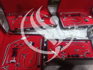 Ensemble de rétracteurs professionnels Leyla pour neurochirurgie, bras flexibles, manuel, en acier inoxydable allemand, ensemble complet, CE, haute température - Product Image 3