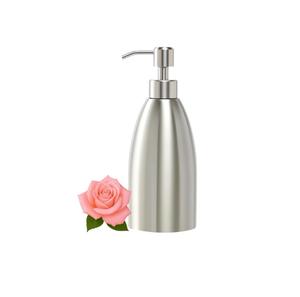 Dispensador de Jabón de Acero Inoxidable, Superventas, con Bomba de Acero Pulido Brillante, Dispensador Metálico Decorativo para Baño - Product Image 1