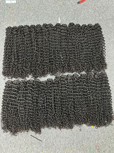 ขายดีสำหรับต่อผมแบบขายส่ง ผมเวอร์จินเวียดนามแท้ 100% แบบลอนลึก แบบเวฟ  ทอสองชั้นด้วยเครื่องจักร - Product Image 1