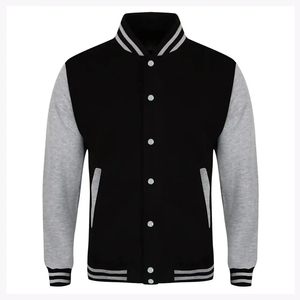 Veste universitaire d'hiver haut de gamme avec fermeture à ceinture, logo et couleur personnalisés, tissu en laine épaisse pour un style unisexe tendance - Product Image 5