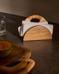 Porte-mouchoirs en bois et résine, best-seller, fait main, décoratif, pour la maison, le bureau, l'hôtel et la décoration de table, en vente - Product Image 1