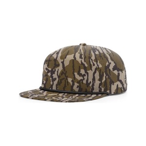 Camouflage <b>Camo</b> Snapback <b>Cap</b> Flat Brim Baseball Hat Adjustable Outdoor Streetwear Fashion Custom Logo Headwear - Product Image 2