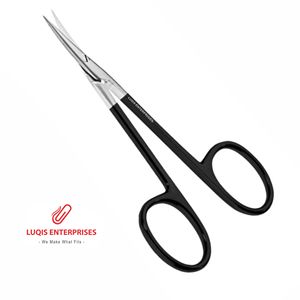 Tijeras Quirúrgicas Curvas Devine Horton Supercut, Instrumento Quirúrgico de Acero Inoxidable con Hoja Serrada - Product Image 4