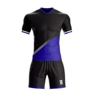 Vêtements de sport en gros, usine de sublimation, respirant, manches courtes, qualité supérieure, design personnalisé pour équipe de football - Product Image 5