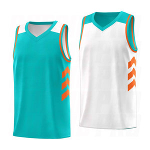 Maillot de basket-ball personnalisé avec nom et numéro d'équipe, logo, vêtements de sport personnalisés, uniforme athlétique respirant à séchage rapide pour hommes et femmes - Product Image 1