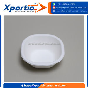 Bol en bagasse de qualité supérieure 120 ml, jetable, résistant à l'huile et à la graisse, biodégradable, compatible micro-ondes, écologique, pour fêtes, vente en gros - Product Image 3