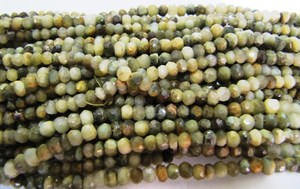 Perles rondes multicolores en œil de chat naturel, 10 mm, brin de 13 pouces de long - Product Image 2