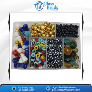 Handmade <b>Crystal</b> and Glass <b>Beads</b> Set for <b>Bracelet</b>, Necklace and Earring Making Supplies - Product Image 5