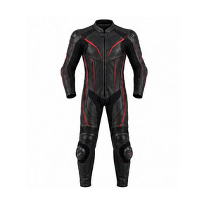 Traje de Motocicleta para Hombre Hecho Profesionalmente, Ropa de Motociclismo de Cuero de Primera Calidad, Duradera y Personalizada - Product Image 1