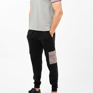 Custom Logo Print Casual <b>Men's</b> Winter Joggers with Elastic Waist 100% Polyester Quick Dry & Breathable - Product Image 3