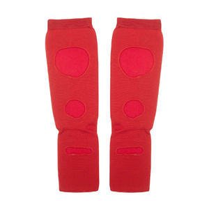 Protège-tibias et protège-pieds Muay Thai Kickboxing pour entraînement MMA et arts martiaux, équipement sportif en néoprène épais avec boucle - Product Image 1