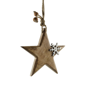 Décoration de Noël en forme de cœur avec finition dorée, idéale pour la décoration de la maison et les décorations de Noël - Product Image 2