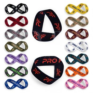 Sangles de musculation OEM ODM pour l'entraînement en salle de sport, sangles de poignet robustes pour le powerlifting et les soulevés de terre - Product Image 1