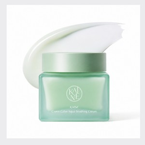 Dupes de soins de la peau KAINE Korean K-Beauty Green Kam Aqua Soothing Cream 70ml Fabriqué en Corée hydratant pour le visage - Product Image 4