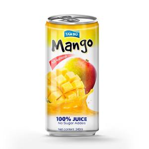 Boisson Tropi Juice 330ml en canette aluminium, 100% purée de fruits, faible teneur en matières grasses, stérilisée, fraîchement pressée, 5 Brix, saveur goyave et pastèque - Product Image 2