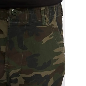<b>Men's</b> Dark <b>Camo</b> <b>Cargo</b> Pants Tactical Style Ripstop Fabric Outdoor Utility <b>Trousers</b> Heavy Duty Workwear Gear - Product Image 4