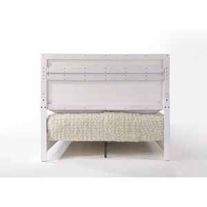 Letto Matrimoniale Naima II in Finitura Bianco Lucido, Elegante Prodotto per la Camera da Letto - Product Image 3