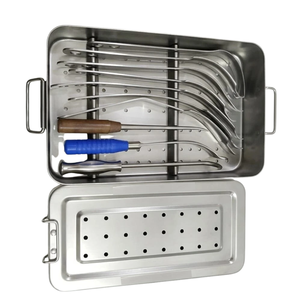 Juego de Retractores de Cadera Profesionales Ariston International, 9 Piezas, Kit de Instrumentos de Cirugía Ortopédica para Reemplazo de Cadera THA - Product Image 1