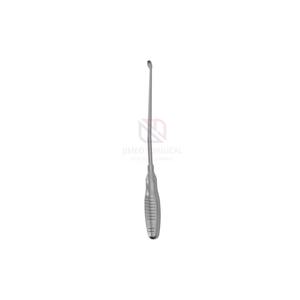 Curette orthopédique droite 300 mm avec manche ergonomique de 15 mm |   Instrument chirurgical réutilisable en acier inoxydable certifié CE - Product Image 1