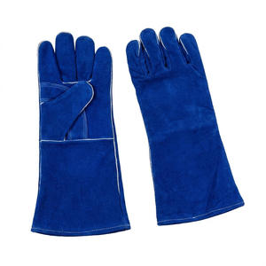 Guantes de Jardinería de Cuero Personalizables para Protección Laboral, Suministro de Fábrica, Puños Antideslizantes, Protección Suave - Product Image 5