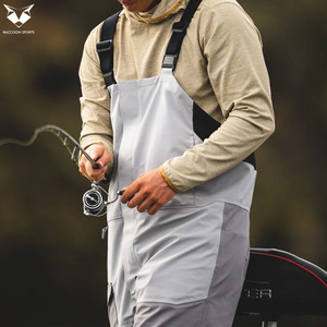 Pantalon de pêche robuste et imperméable, salopette respirante, équipement de protection pour la pêche commerciale, bavoirs à bretelles réglables - Product Image 6