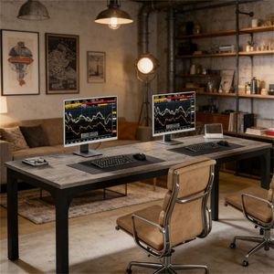 Scrivania Direzionale Rettangolare Extra Lunga per Ufficio o Sala Conferenze - Product Image 4