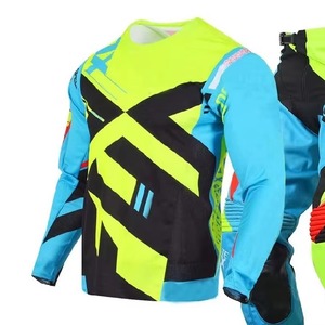 Traje de Motocross para Hombre de Alta Calidad, Elegante Equipamiento para Carreras de Motocross, Logotipo Personalizado, Suministro al por Mayor, Color Único, Producción ODM - Product Image 2