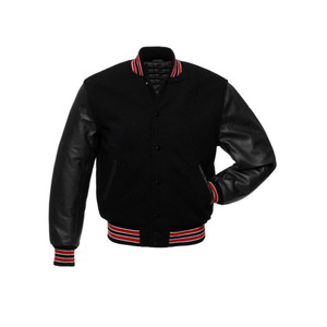 OEM Men's Wool Varsity <b>Jacket</b> with Embroidery Patches Baseball Bomber <b>Winter</b> College Style Full Sleeve Fashion Outerwear - Product Image 5