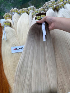 ผมต่อสีบลอนด์แบบไล่เฉดสีผม100% เวียดนาม2025 - Product Image 4