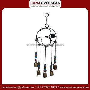 แขวนผนังตกแต่งกระดิ่งลมพร้อมลูกปัดและระฆังสำหรับลานระเบียงบ้านในราคาตลาดจากผู้ค้าส่ง - Product Image 5