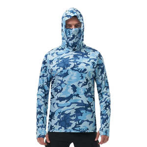 T-shirt à manches longues personnalisé à séchage rapide anti-UV, vêtements de protection solaire pour hommes et femmes, pêche, camping, randonnée, sports de plein air, sweat à capuche pour la pêche - Product Image 5