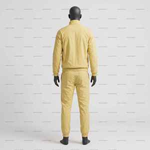 Ensemble de survêtement personnalisé pour homme : coupe-vent vierge en nylon, sweat à capuche et pantalon de jogging en nylon - Product Image 3