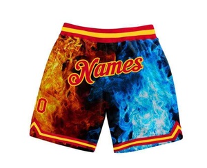 Custom Sublimation Mesh Basketball Shorts Mens Vintage Graphic Print Heavyweight Breathable <b>Animal</b> <b>Pattern</b> Streetwear Shorts - Product Image 5