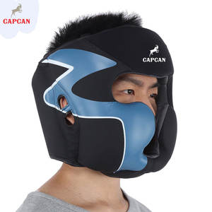 Protector de Cabeza de Boxeo Resistente a Impactos, Transpirable y Seguro, con Material de Cuero y Cierre Ajustable de Gancho y Bucle para Prácticas de Alto Impacto - Product Image 3