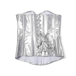 Corset en cuir de qualité supérieure pour femme, élégant, amincissant, service d'échantillonnage de fabrication de bustiers de luxe disponible, OEM disponible dès maintenant - Product Image 1