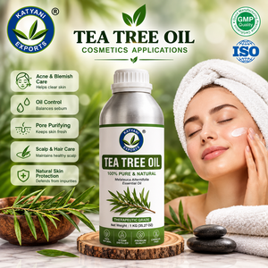 Premium Quality Pure Tea Tree Essential Oil Natural Wholesale Supply for Aromatherapy & Cosmetics Formulations - Katyani Exports - Product Image 3