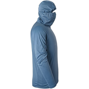 Customized UPF 50 <b>Waterproof</b> Breathable Quick Dry Fishing <b>Sunscreen</b> Hoodie Summer Unisex Ultra Thin Sports Shirts Long Sleeve - Product Image 5