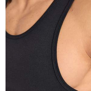 Camiseta sin Mangas para Hombre, Personalizada, al por Mayor, Ecológica, Transpirable, de Algodón, Estilo Urbano, para Gimnasio, OEM, ODM - Product Image 4