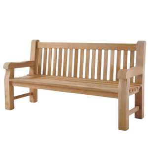 Banc de jardin en teck massif, style moderne et épuré, résistant à la décomposition, idéal pour l'extérieur. - Product Image 6