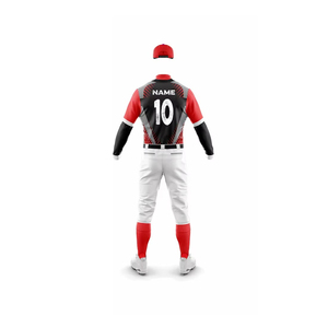 Maillot de baseball professionnel |   Design texturé minimaliste et discret, tout noir |   Prix direct usine - Product Image 3