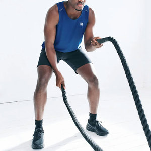 Ensemble veste et short de sport pour homme, personnalisable, pour entraînement en salle, course à pied, fitness, vêtements de sport, fabricant de vêtements deux pièces - Product Image 3
