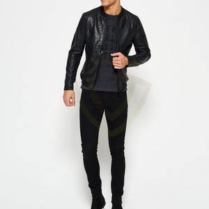 Chaqueta de Cuero Genuina para Hombre 2026, Disponible OEM, Chaqueta de Invierno para Hombre - Product Image 6