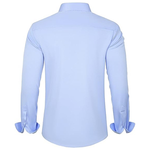 Camisas casuales para hombre hechas con material 100% algodón / Camisas casuales para hombre con diseño superior disponibles para venta en línea con logotipo personalizado - Product Image 2