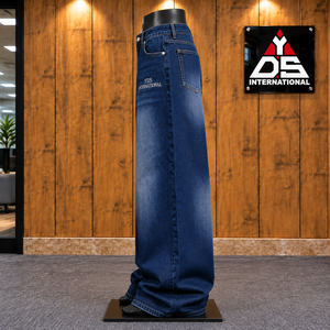 Pantalones Anchos Holgados para Hombre, Estilo Casual, Algodón Lavado, Tallas Grandes, Corte Holgado, Estilo Moderno Urbano - Product Image 3