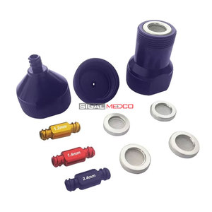 Premium Manual Luer Lock Nano Filter Fat Transfer Instrument Set Surgical Grade Stainless Steel Adipose Emulsification CE - Product Image 1