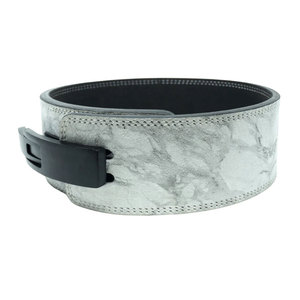Ceinture de musculation en cuir réglable à boucle à levier, grande taille, robuste, pour entraînement en salle de sport, protection professionnelle haute performance - Product Image 2